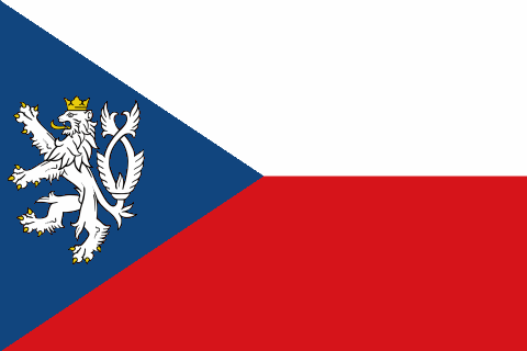 La bandiera del Regno di Boemia