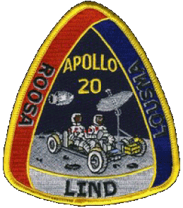 Logo della missione Apollo 20