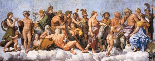 Mitologia, gli dei della Grecia