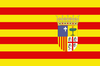 Bandiera del regno d'Aragona