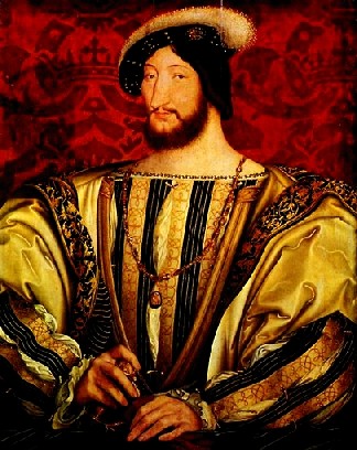 Il re d'Italia Francesco I di Avellino [HL dipinto di Jean Clouet, conservato al Louvre]