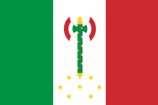 Bandiera del governo italiano di Vico Equense (grazie a William Riker)