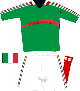 Divisa della Nazionale Italiana di Calcio (grazie a William Riker)