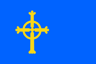 Bandiera del Gran Regno delle Asturie