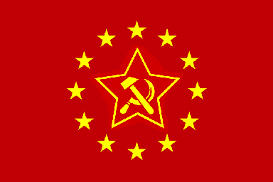 Bandiera del Partito Comunista Europeo