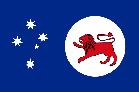 Odierna bandiera dello stato federale di Tasmania