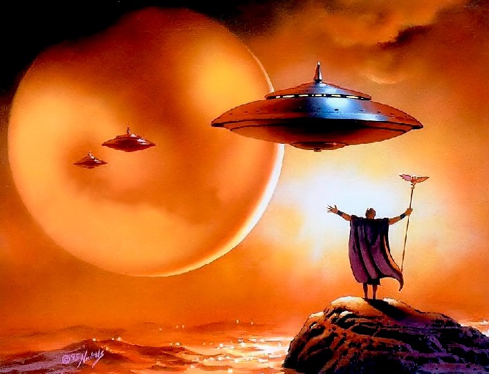 Jim Nichols, "Gli Anunnaki arrivano dal pianeta Nibiru", 1995