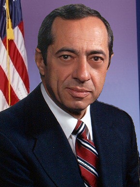 Il presidente USA Mario Cuomo