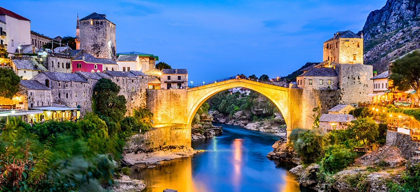 Mostar, la capitale del Regno Federale di Jugoslavia