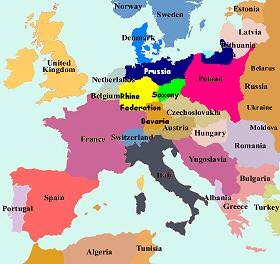 La situazione europea nel 1919 (grazie a dDuck)
