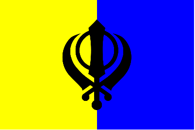 Bandiera della Repubblica Sikh del Khalistan (grazie a Perch No?)