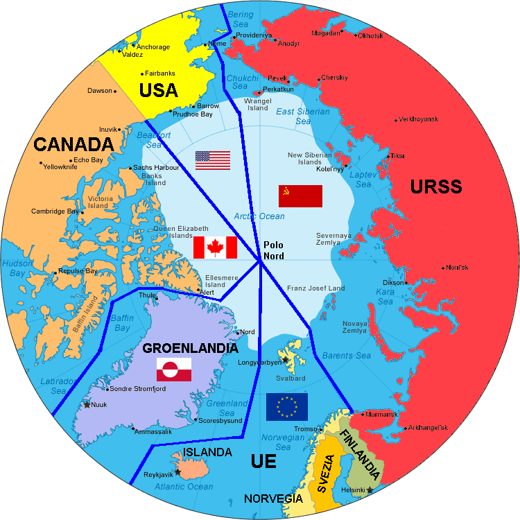 Spartizione del Mar Glaciale Artico nella Conferenza di Leningrado