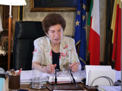 Il Presidente del Consiglio Rosa Russo Iervolino a Palazzo Chigi