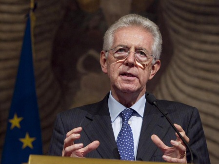 Il Presidente della Commissione Europea Mario Monti