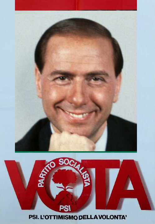 Manifesto elettorale di Silvio Berlusconi