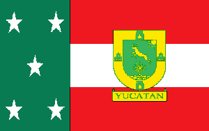 Bandiera dello Yucatan (post 1959)