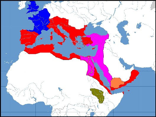 L'Impero Romano durante l'Anarchia Militare, CLIC PER INGRANDIRE (grazie ad Iacopo)