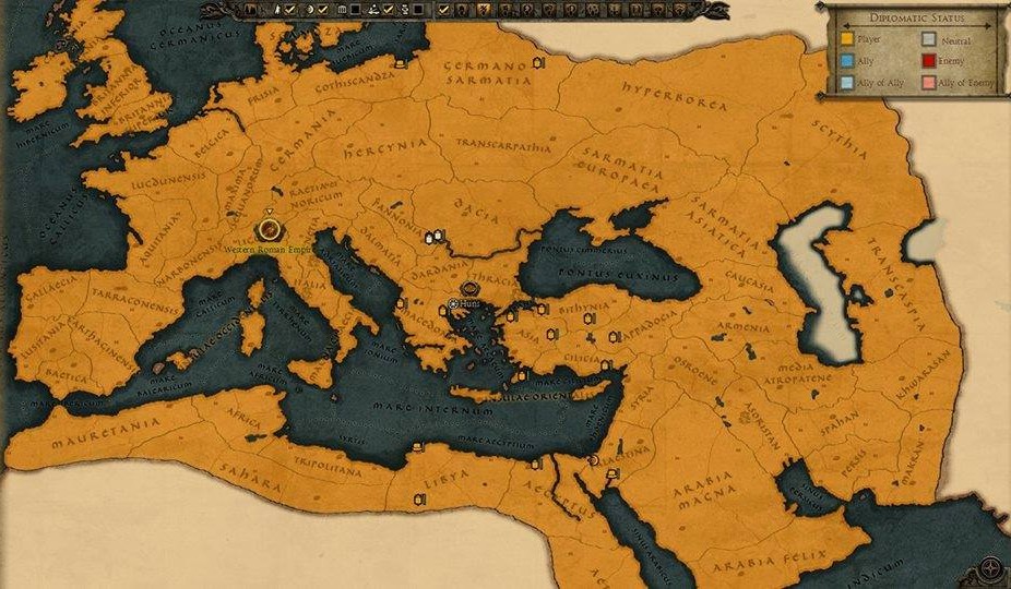 Se Cesare non fosse stato assassinato, forse l'Impero Romano avrebbe raggiunto questi confini...