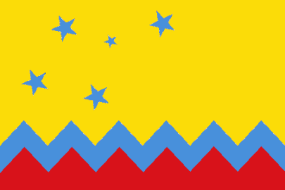 La Bandiera del Territorio Antartico Colombiano