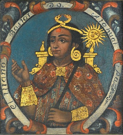 Atahualpa, il quattordicesimo Inca (dal Museo di Ciudad Bolivar)