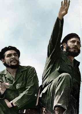 Ernesto "Che" Guevara e Fidel Castro