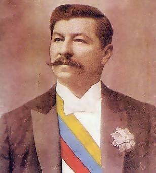 Il Presidente colombiano Juan Vicente Gmez Chacn