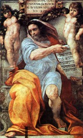 Raffaello, "Il profeta Isaia", chiesa di Sant'Agostino a Roma