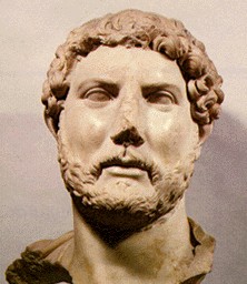 Busto dell'imperatore Elio Adriano