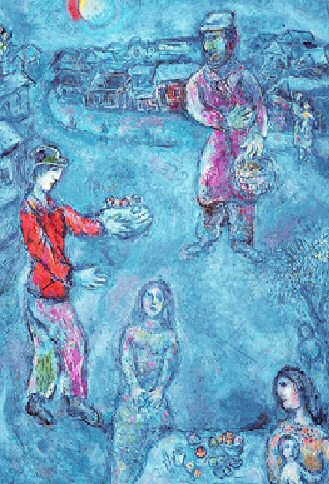 Marc Chagall, La festa di Purim