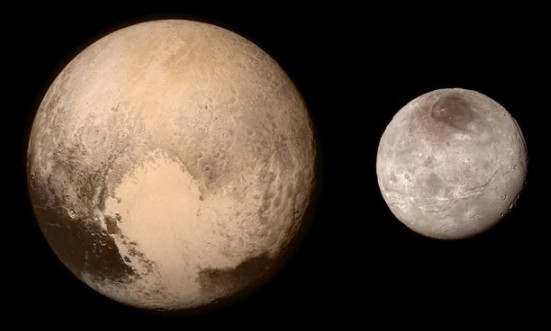 Raffigurazione artistica di Plutone e Caronte