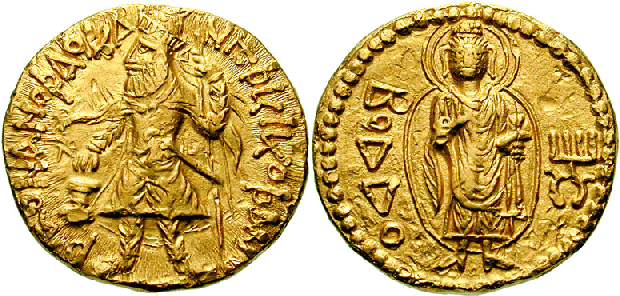 Alessandro Kaniska (115-151 d. C., Taxila)