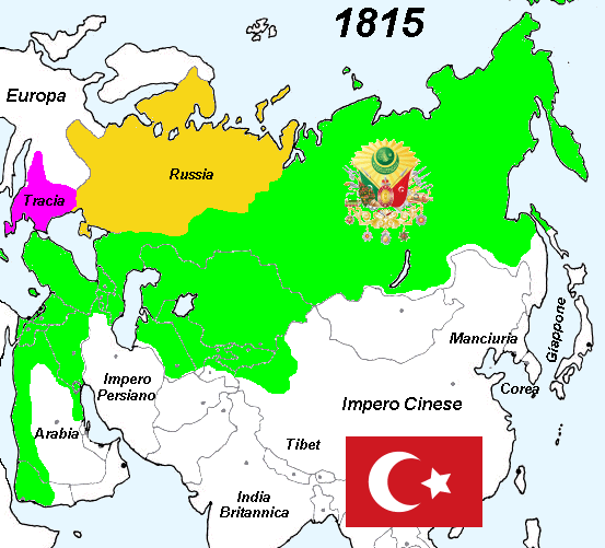 Tracia, Russia e Turchia nel 1815