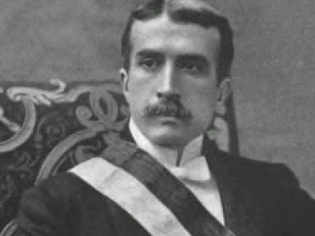 Il Presidente colombiano Augusto Bernardino Legua y Salcedo