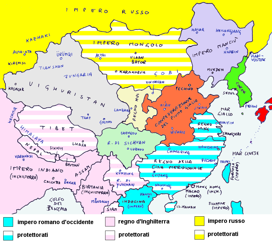 La Cina alla metà del XIX secolo