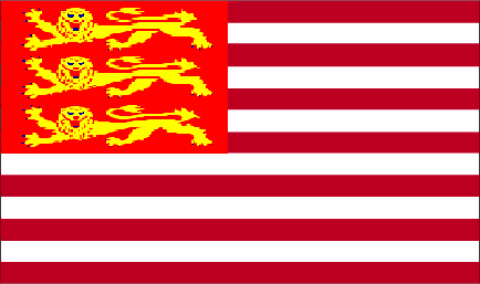 La bandiera nazionale inglese ("Lions and Stripes")