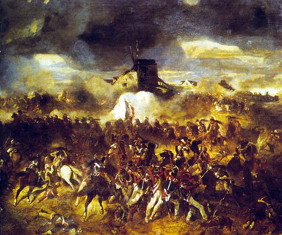 L'ultimo reparto inglese che resiste a Waterloo (grazie a Perchè No?)