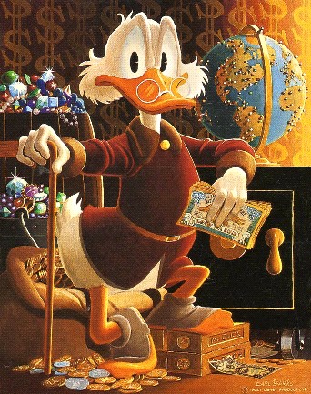 Ritratto di McDuck di Carl Barks